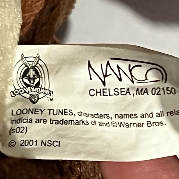 Nanco Looney Tunes Tax Plush - Picture 7 of 9